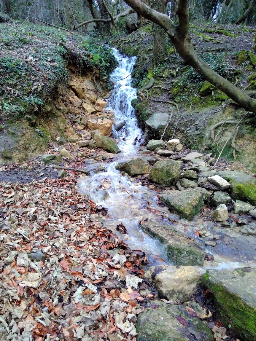 Heavens waterfall long view - Caroline Aistrop